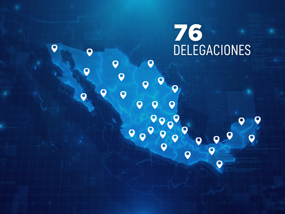 Mapa de parques industriales